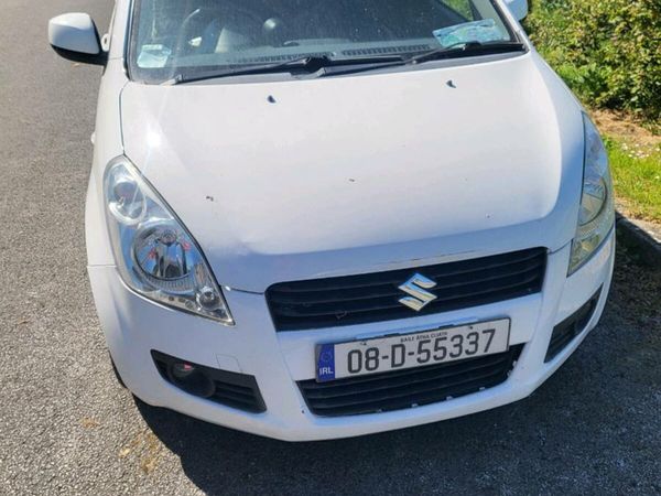 Suzuki Splash MPV, Petrol, 2008, White