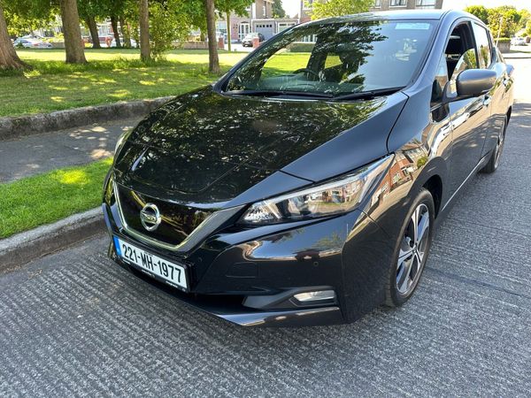 Nissan Leaf Hatchback, Electric, 2022, Black