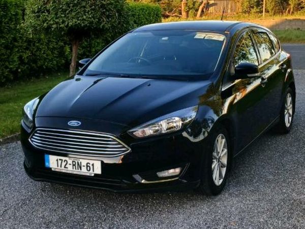 Ford Focus Hatchback, Diesel, 2017, Black