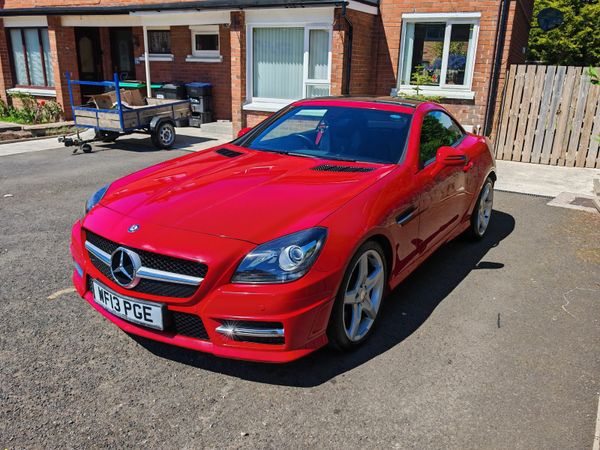 Mercedes-Benz SLK Coupe, Diesel, 2013, Red