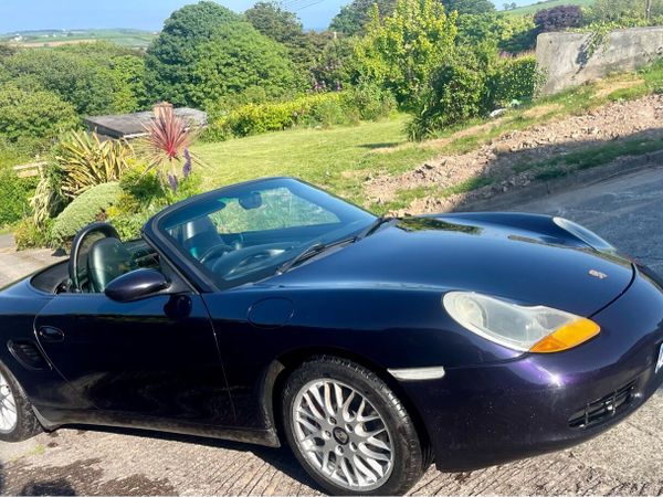 Porsche Boxster Convertible, Petrol, 2000, Purple