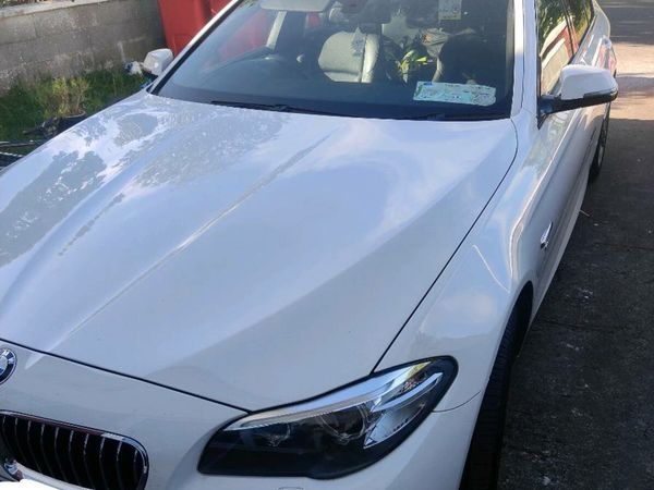 BMW 5-Series Saloon, Diesel, 2015, White