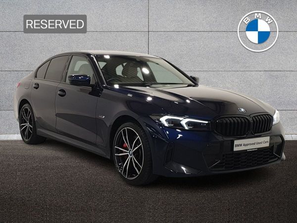 BMW 3-Series Saloon, Petrol Plug-in Hybrid, 2024, Blue