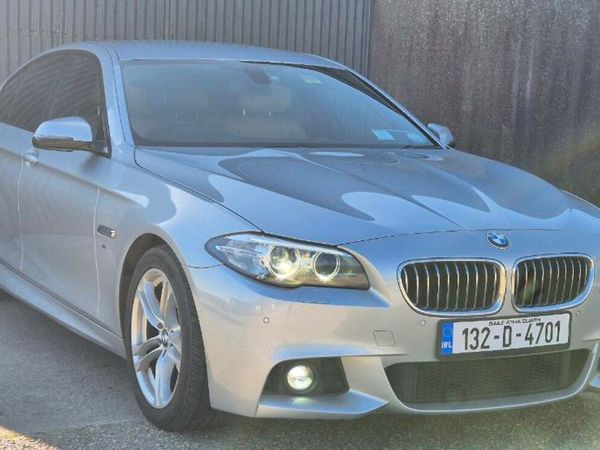 BMW 5-Series Saloon, Diesel, 2013, Silver