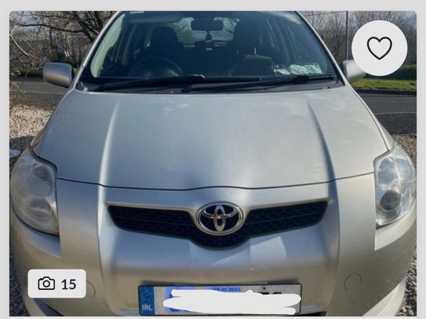 Toyota Auris Hatchback, Petrol, 2008, Silver