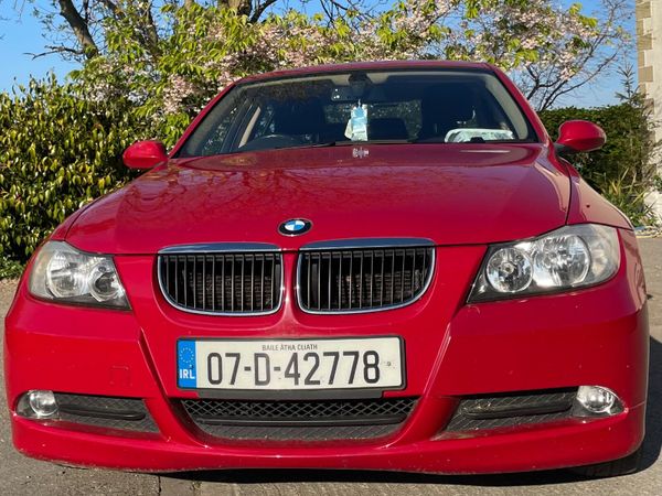 BMW 3-Series Saloon, Petrol, 2007, Red