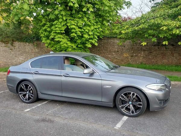 BMW 5-Series Saloon, Diesel, 2013, Grey