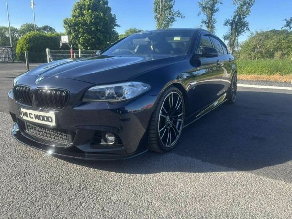 BMW 5-Series Saloon, Diesel, 2014, Black