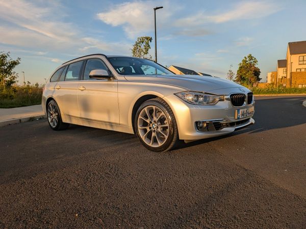 BMW 3-Series Estate, Petrol, 2014, Silver