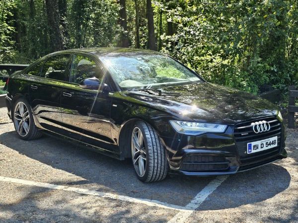Audi A6 Saloon, Diesel, 2015, Black