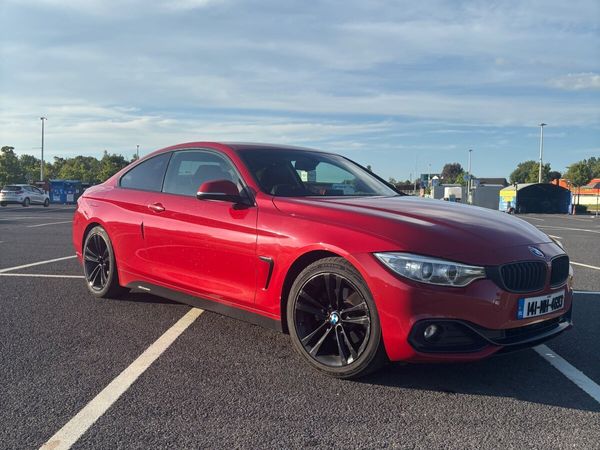 BMW 4-Series Coupe, Diesel, 2014, Red