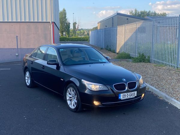 BMW 5-Series Saloon, Diesel, 2009, Black