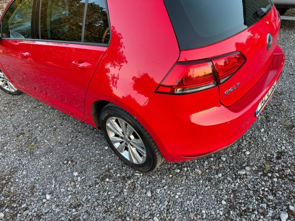 Volkswagen Golf Estate, Diesel, 2014, Red