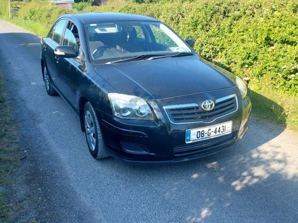 Toyota Avensis Saloon, Petrol, 2008, Black