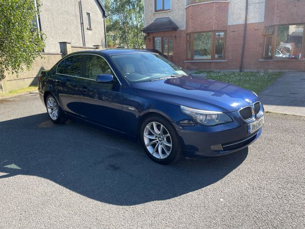 BMW 5-Series Saloon, Diesel, 2008, Blue