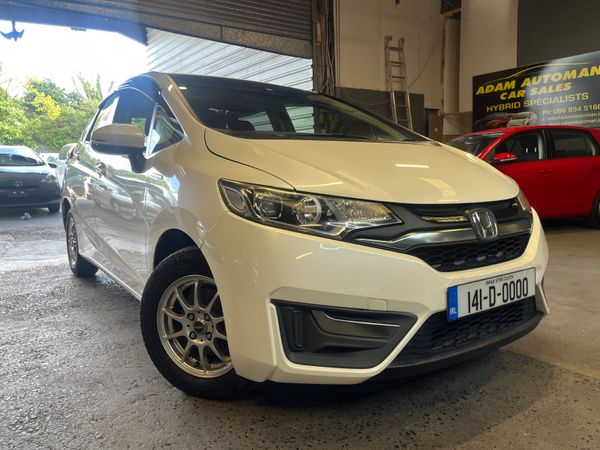 Honda Fit Hatchback, Hybrid, 2014, White