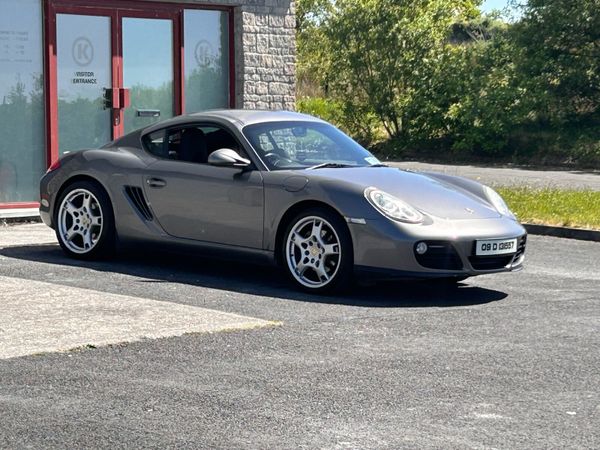 Porsche Cayman Coupe, Petrol, 2009, Grey