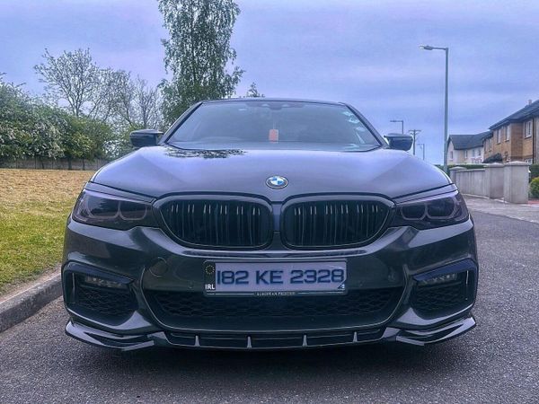 BMW 5-Series Saloon, Petrol Plug-in Hybrid, 2018, Grey