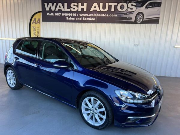 Volkswagen Golf Hatchback, Diesel, 2019, Blue