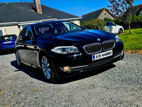 BMW 5-Series Saloon, Diesel, 2011, Black