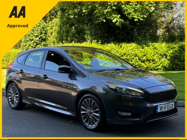 Ford Focus Hatchback, Petrol, 2018, Grey