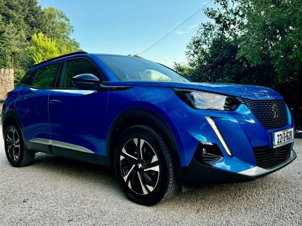 Peugeot 2008 MPV, Electric, 2022, Blue