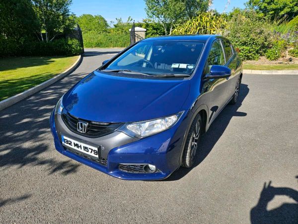 Honda Civic Hatchback, Diesel, 2013, Blue
