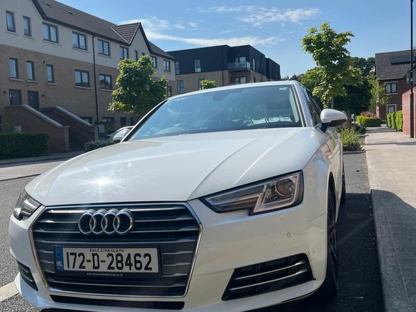 Audi A4 Saloon, Diesel, 2017, White