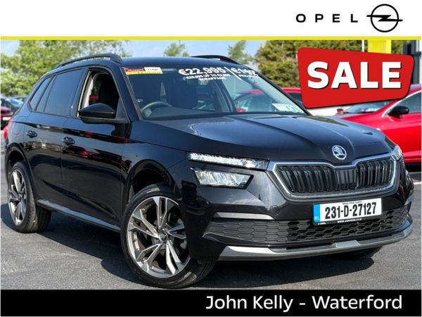 Skoda Kamiq Hatchback, Petrol, 2023, Black