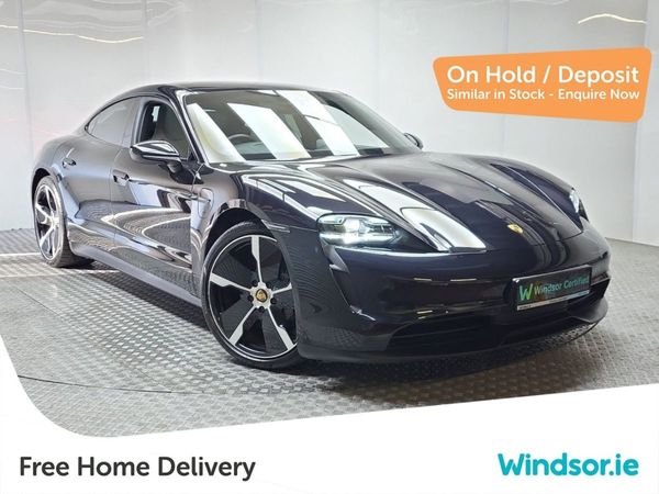 Porsche Taycan Saloon, Electric, 2022, Black
