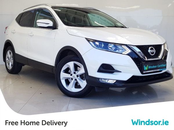 Nissan Qashqai Crossover, Petrol, 2019, White