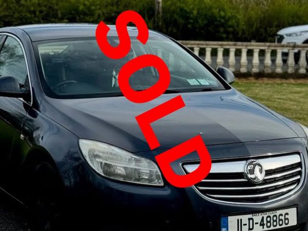 Vauxhall Insignia Hatchback, Diesel, 2011, Blue