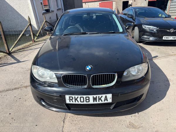 BMW 1-Series Hatchback, Diesel, 2008, Black