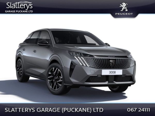 Peugeot 3008 SUV, Petrol Hybrid, 2025, Grey