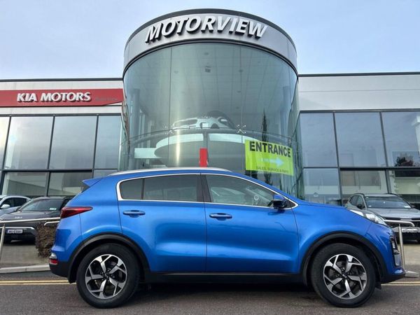 Kia Sportage SUV, Hybrid, 2020, Blue
