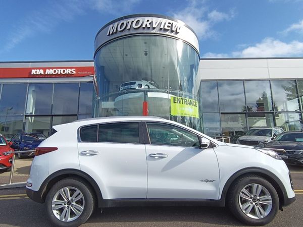 Kia Sportage SUV, Diesel, 2018, White