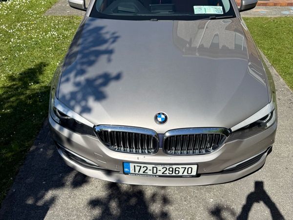 BMW 5-Series Saloon, Diesel, 2017, Silver
