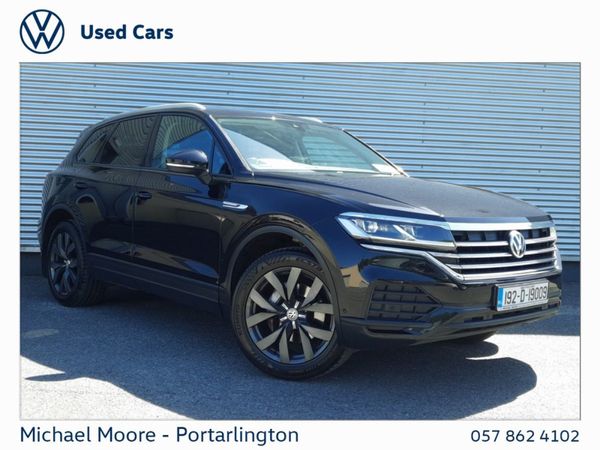 Volkswagen Touareg SUV, Diesel, 2019, Black