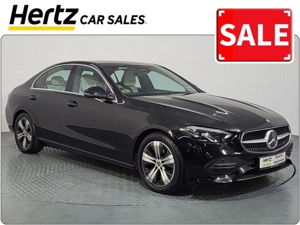 Mercedes-Benz C-Class Saloon, Petrol Hybrid, 2022, Black