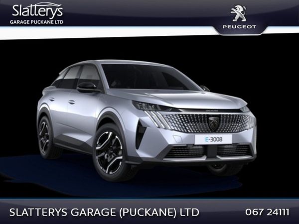 Peugeot 3008 SUV, Electric, 2025, Silver
