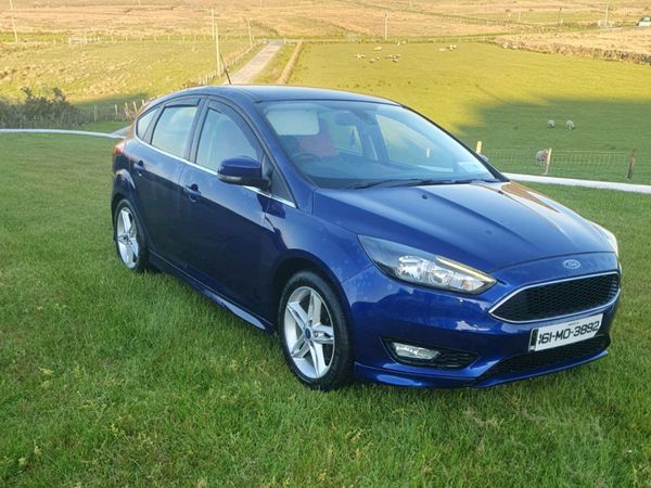 Ford Focus Hatchback, Diesel, 2016, Blue