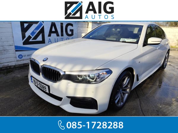 BMW 5-Series Saloon, Diesel, 2019, White