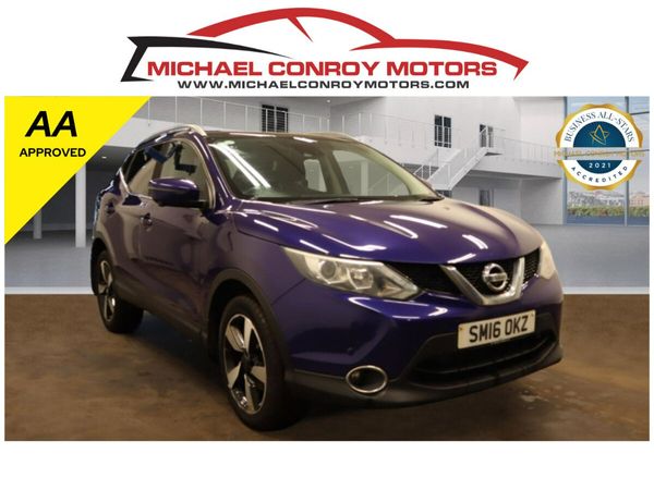 Nissan Qashqai SUV, Petrol, 2016, Blue