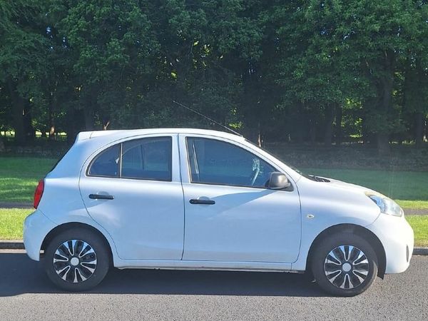 Nissan Micra Hatchback, Petrol, 2015, White