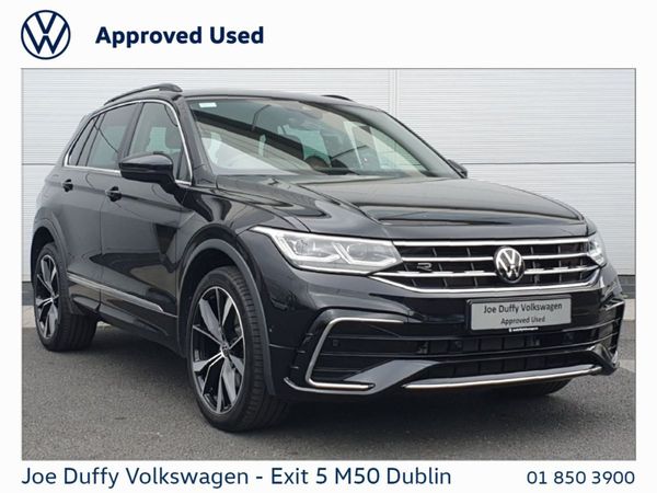 Volkswagen Tiguan SUV, Petrol Hybrid, 2024, Black