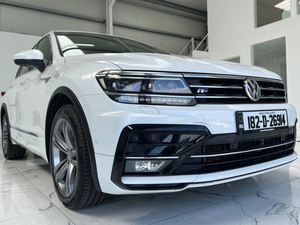 Volkswagen Tiguan SUV, Petrol, 2018, White