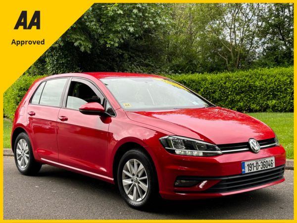 Volkswagen Golf Estate, Diesel, 2019, Red