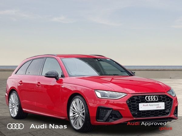 Audi A4 Estate, Diesel, 2022, Red