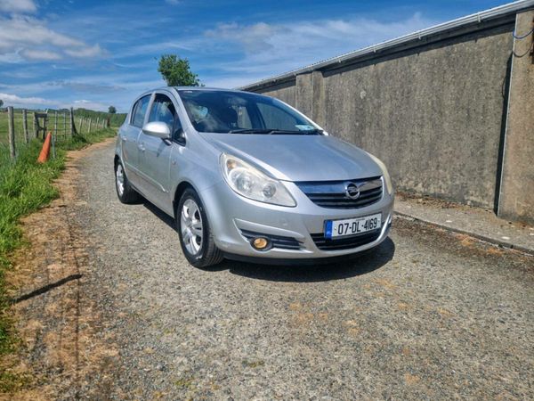 Opel Corsa Hatchback, Petrol, 2007, Silver