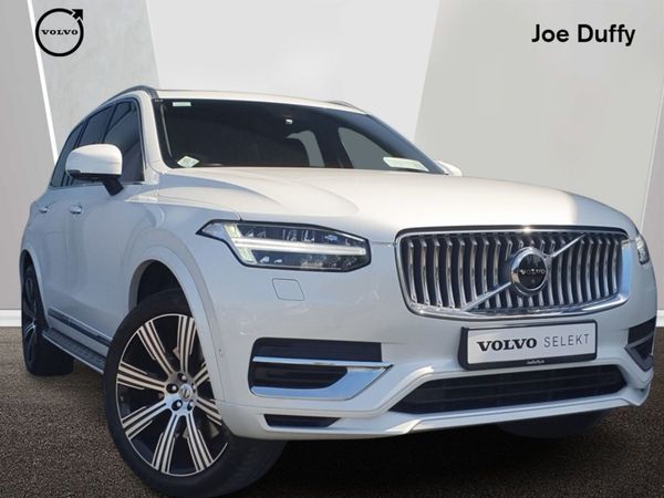 Volvo XC90 SUV, Petrol Plug-in Hybrid, 2023, White